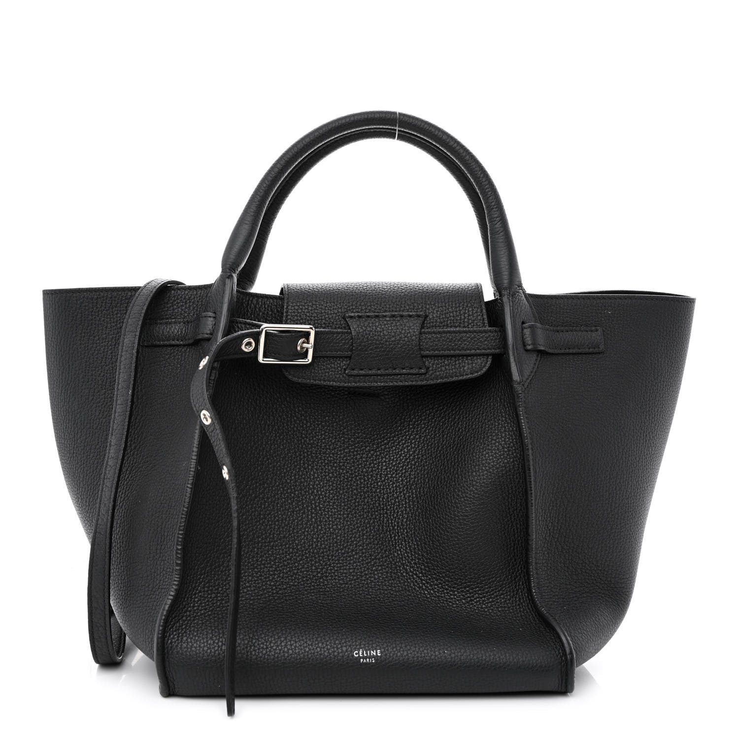 Celine Supple Grained Calfskin Small Big Bag Black 1 of 9