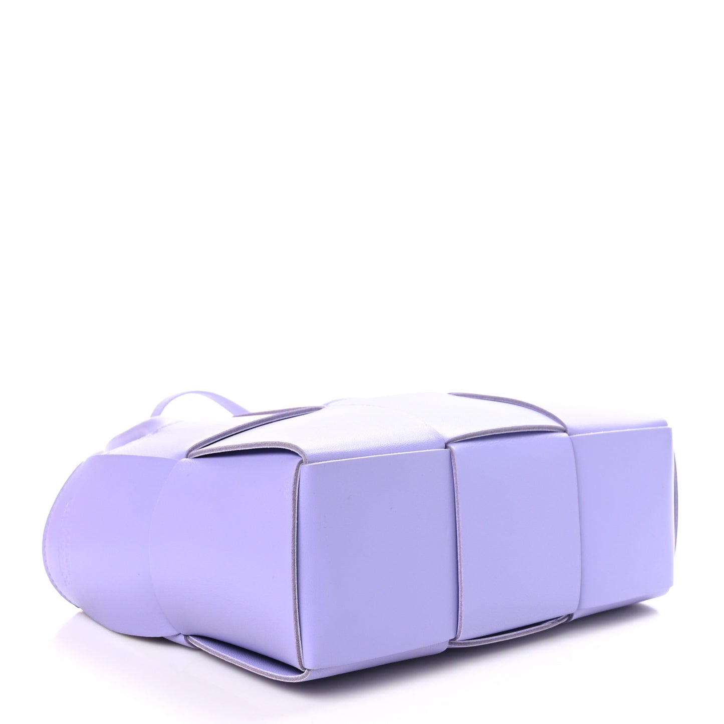 Nappa Maxi Intrecciato Mini Arco Tote Wisteria