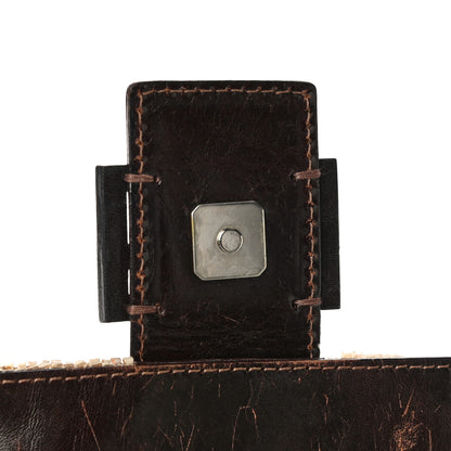 Fendi Beaded Baguette Beige 17 of 17