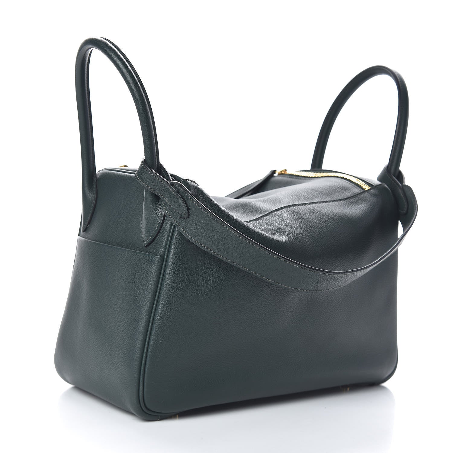 Hermes Evercolor Lindy 30 Vert Titien 3 of 12