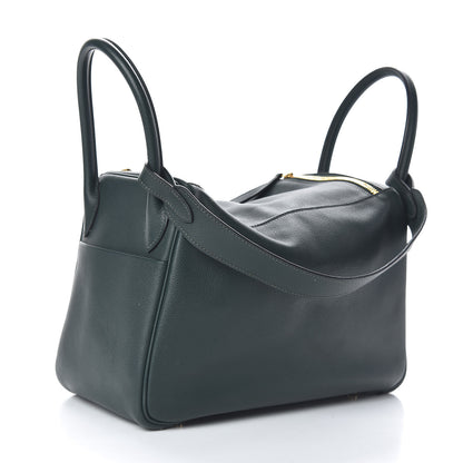 Hermes Evercolor Lindy 30 Vert Titien 3 of 12