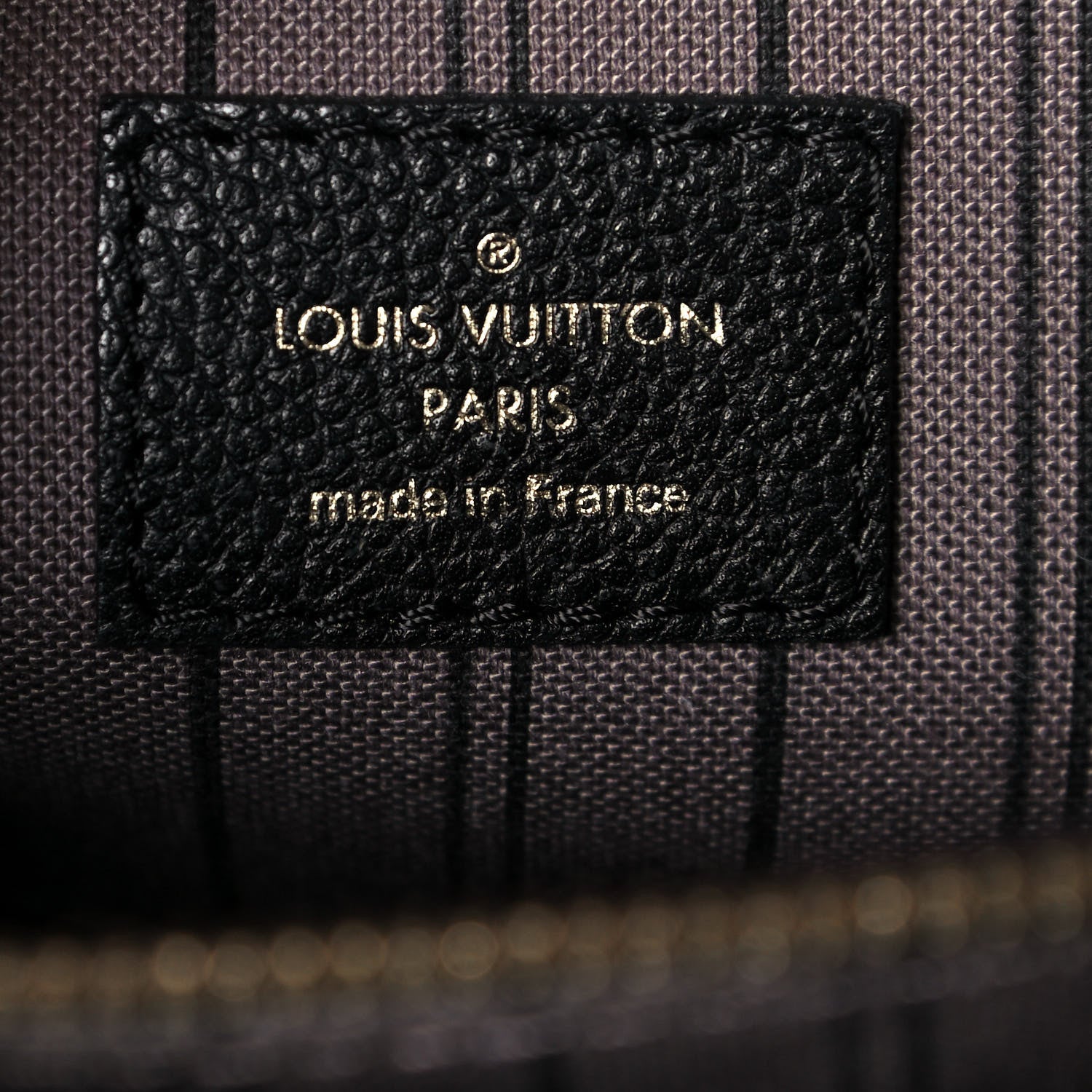 Louis Vuitton Empreinte Montaigne BB Black 6 of 12