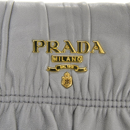 Prada Nappa Dressy Gaufre Framed Tote Nuvola 8 of 10