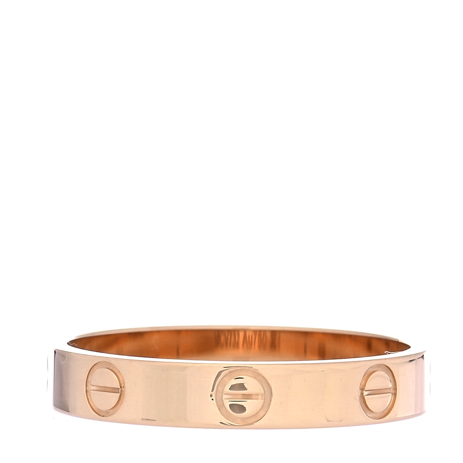 Cartier 18K Yellow Gold 3.5mm LOVE Wedding Band Ring 58 8.25 3 of 7