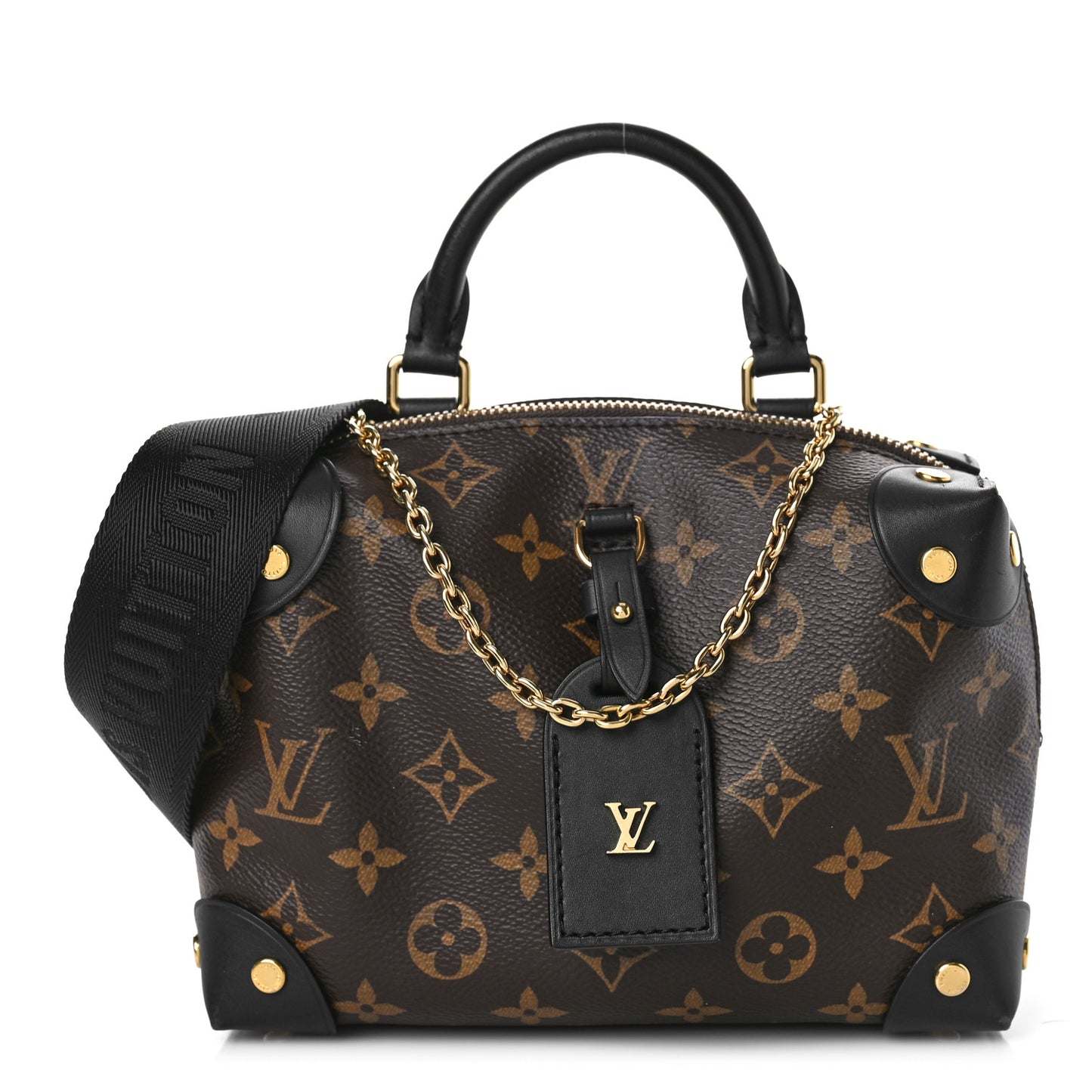 Monogram Petite Malle Souple Black