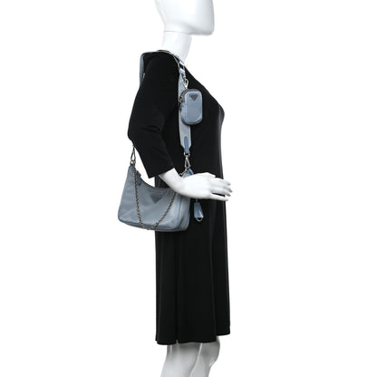 Prada Nylon Re-Edition 2005 Shoulder Bag Astrale 2 of 9