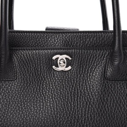 Chanel Deerskin Cerf Executive Shopper Tote Black 9 of 12