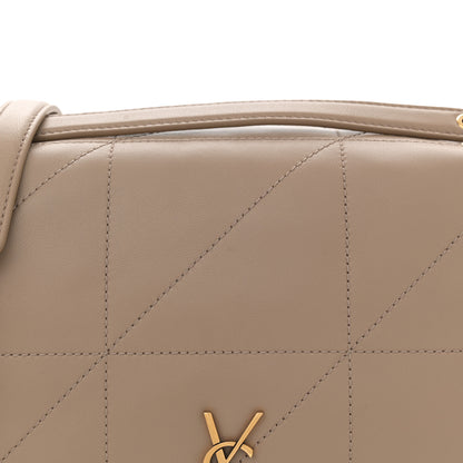 Saint Laurent Lambskin Matelasse Monogram Small Jamie 4.3 Taupe 8 of 11
