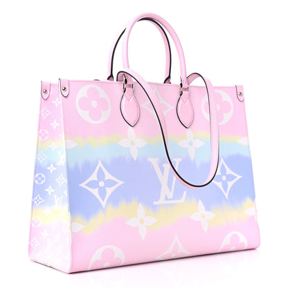 Louis Vuitton Monogram Escale Onthego GM Pastel 3 of 9