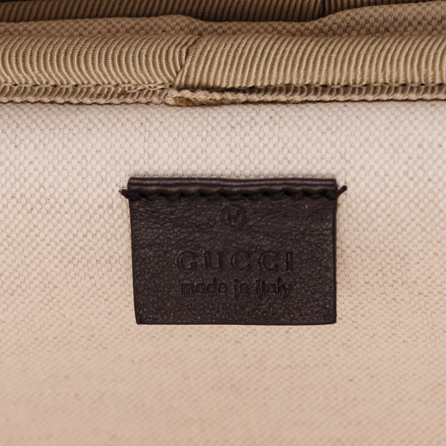 Gucci GG Supreme Monogram Four Wheel Carry On Suitcase Dark Brown 7 of 14