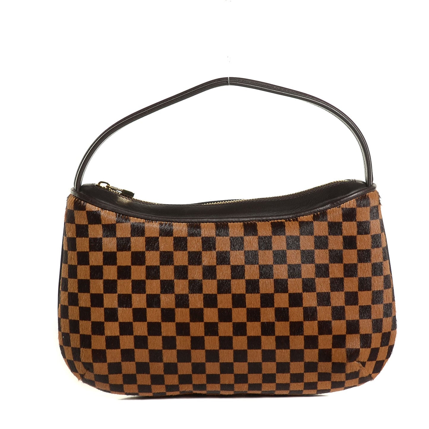 Calf Hair Damier Sauvage Tigre