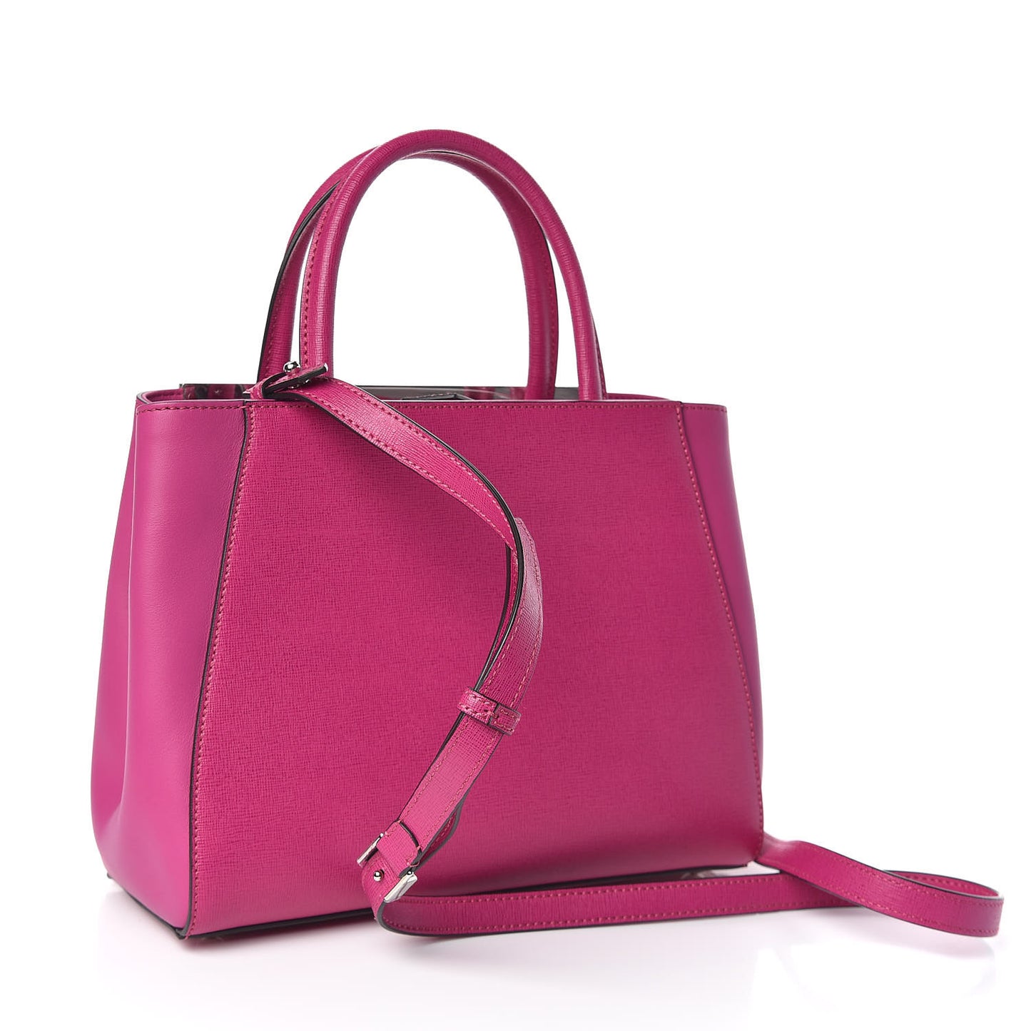 Vitello Elite Petite 2Jours Tote Magenta