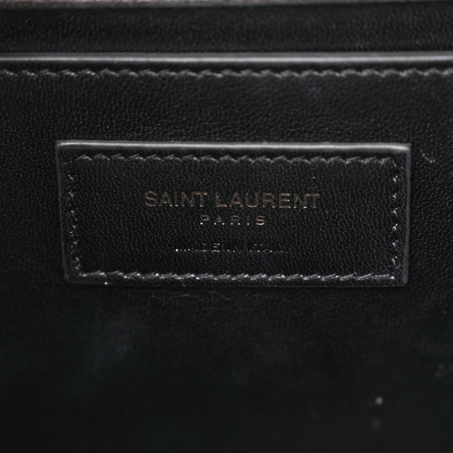 Saint Laurent Suede Small Monogram Stone Studded Kate Satchel Black Turquoise Coral 7 of 17