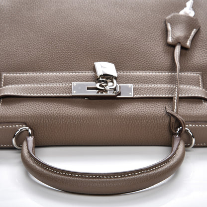Hermes Togo Kelly Retourne 28 Etoupe 34 of 36