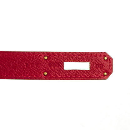 Hermes Epsom Birkin 30 Rouge Casaque 13 of 27