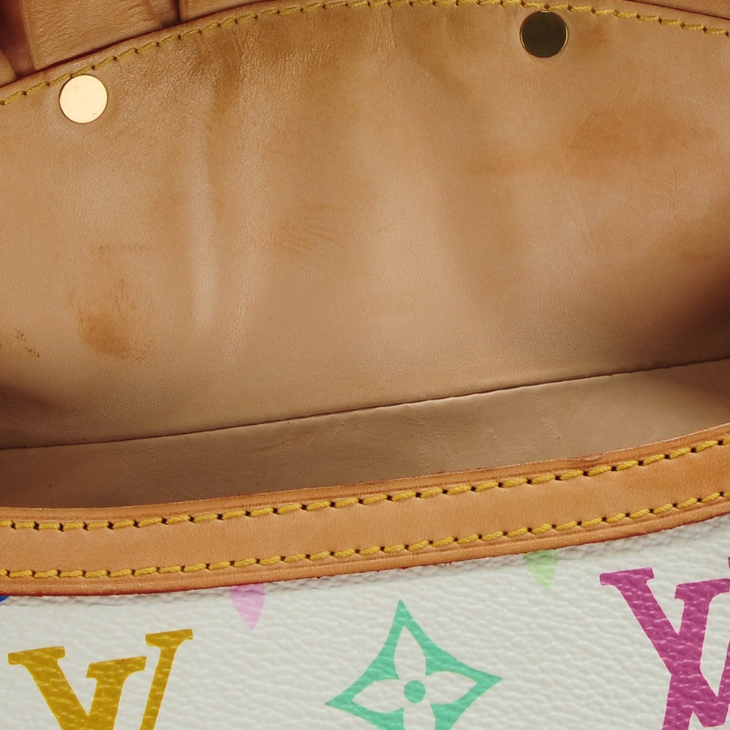 Monogram Multicolor Leonor White
