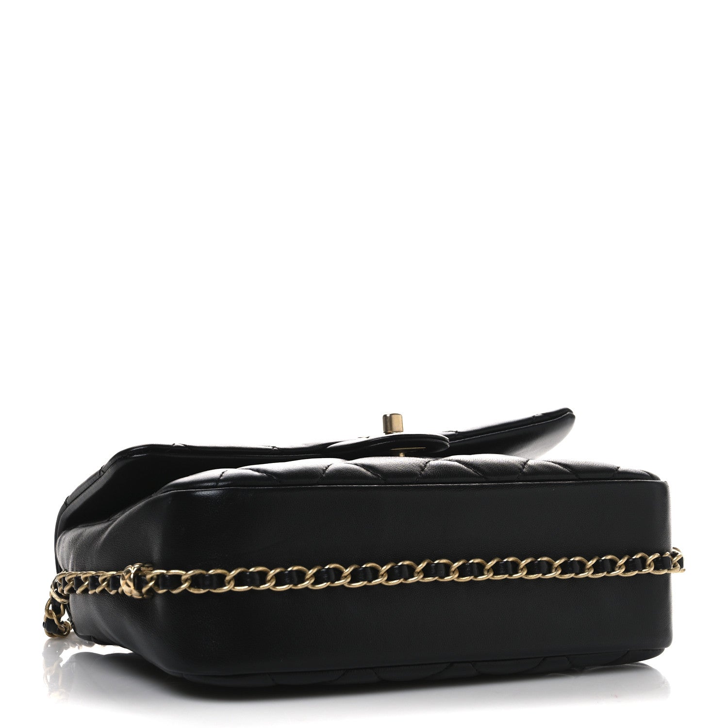 Chanel Lambskin Quilted CC Medium Dynasty Flap Black 4 of 10
