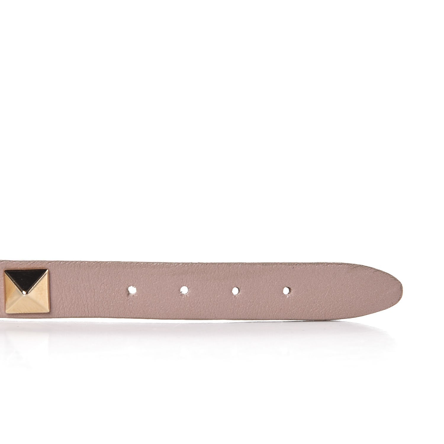 Valentino Garavani Vitello Rockstud Bracelet Blush 6 of 6