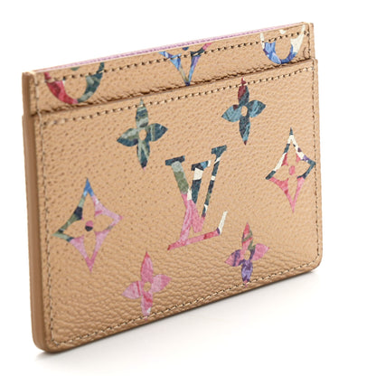 Louis Vuitton Metallic Monogram LV Garden Card Holder Gold 3 of 6