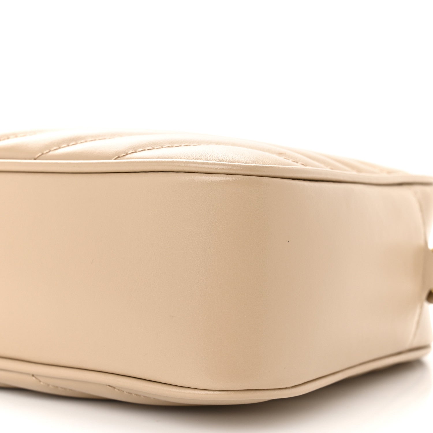 Saint Laurent Calfskin Matelasse Monogram Lou Camera Bag Dark Latte 10 of 14