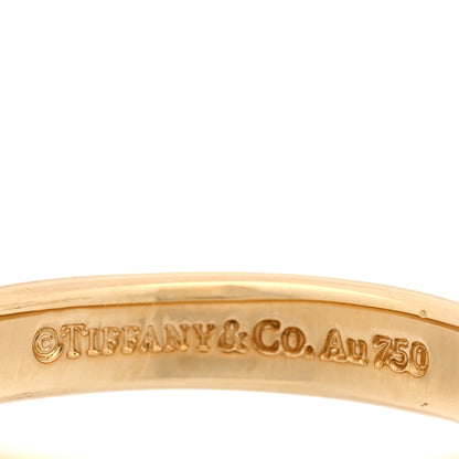 Tiffany 18K Yellow Gold 3mm Forever Wedding Band Ring 51 5.75 4 of 5