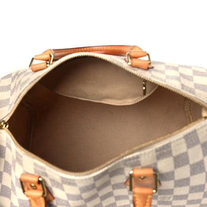 Louis Vuitton Damier Azur Speedy 30 4 of 10