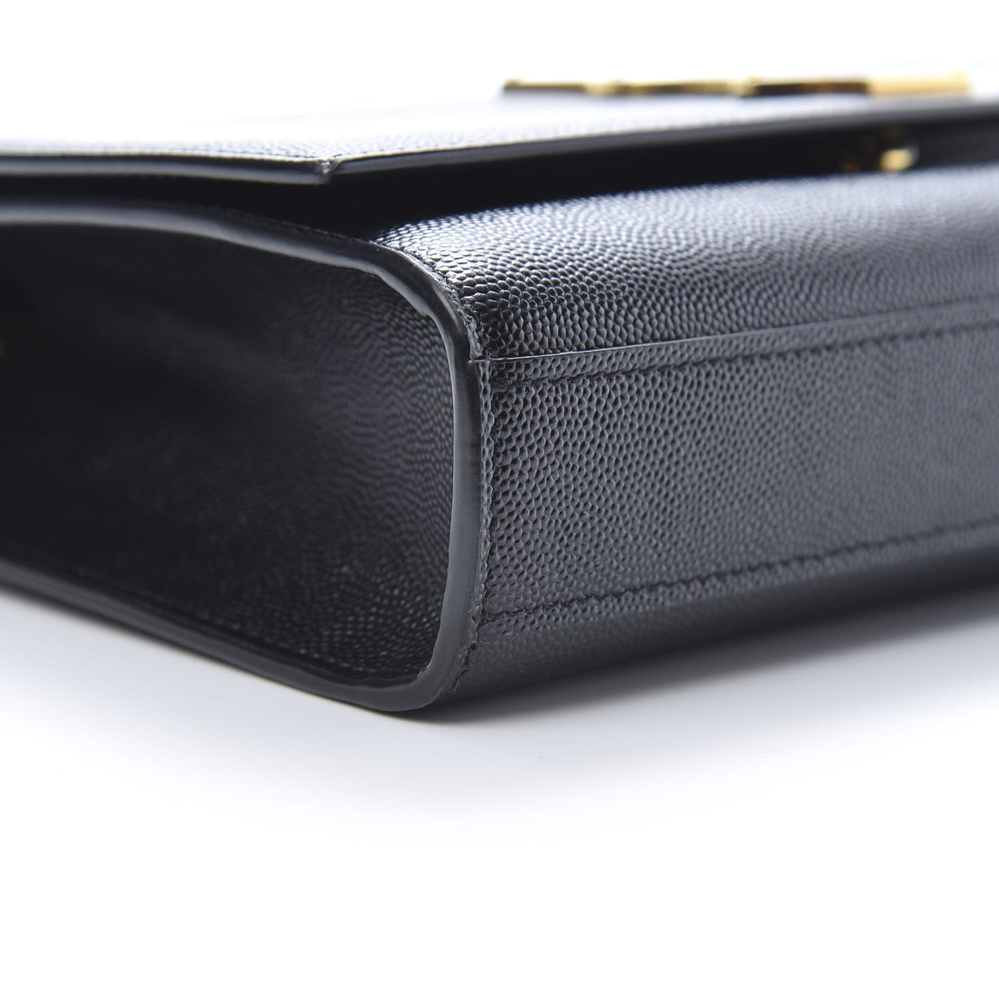 Grain De Poudre Medium Classic Monogram Kate Satchel Black