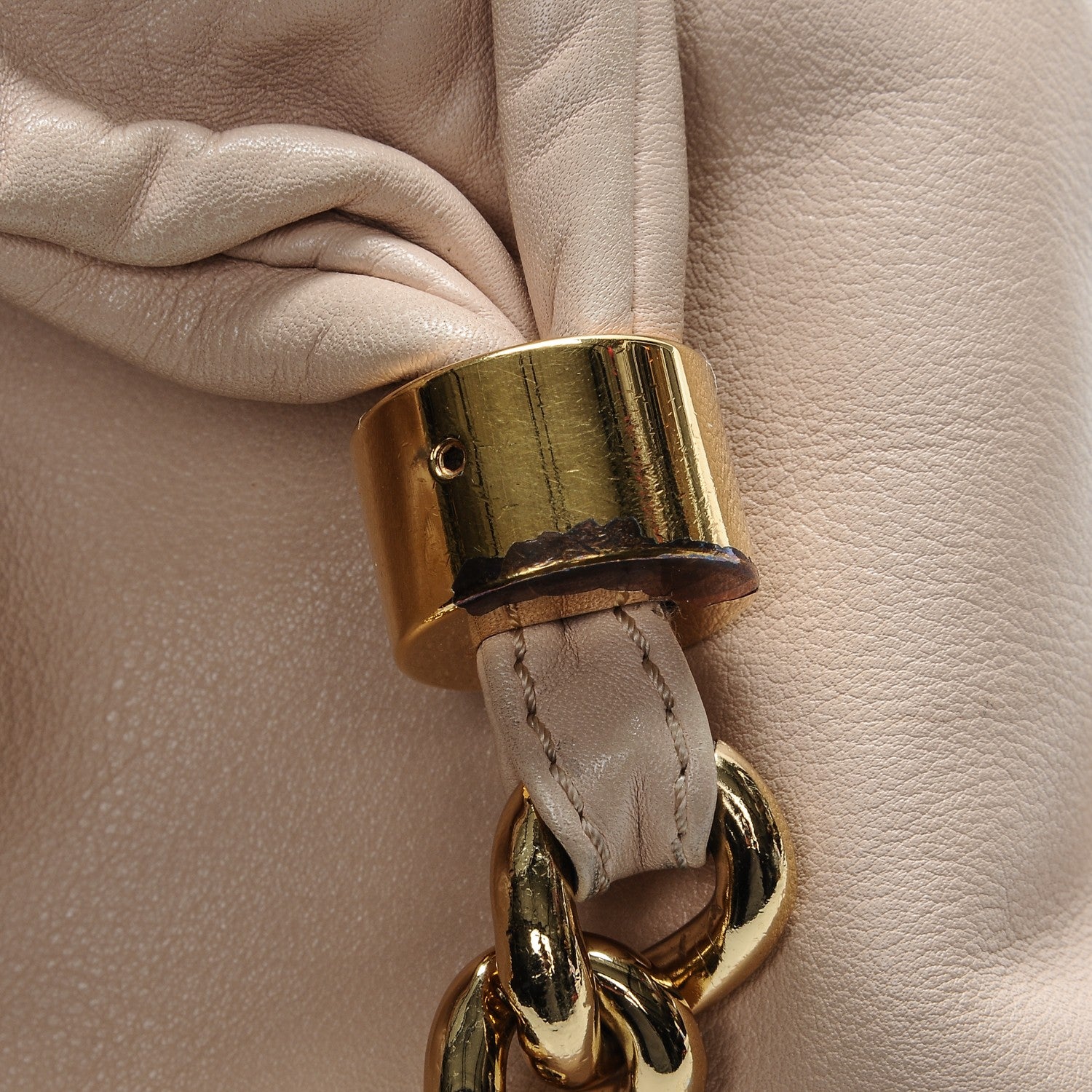 Chanel Calfskin Rodeo Drive Hobo Beige 14 of 14