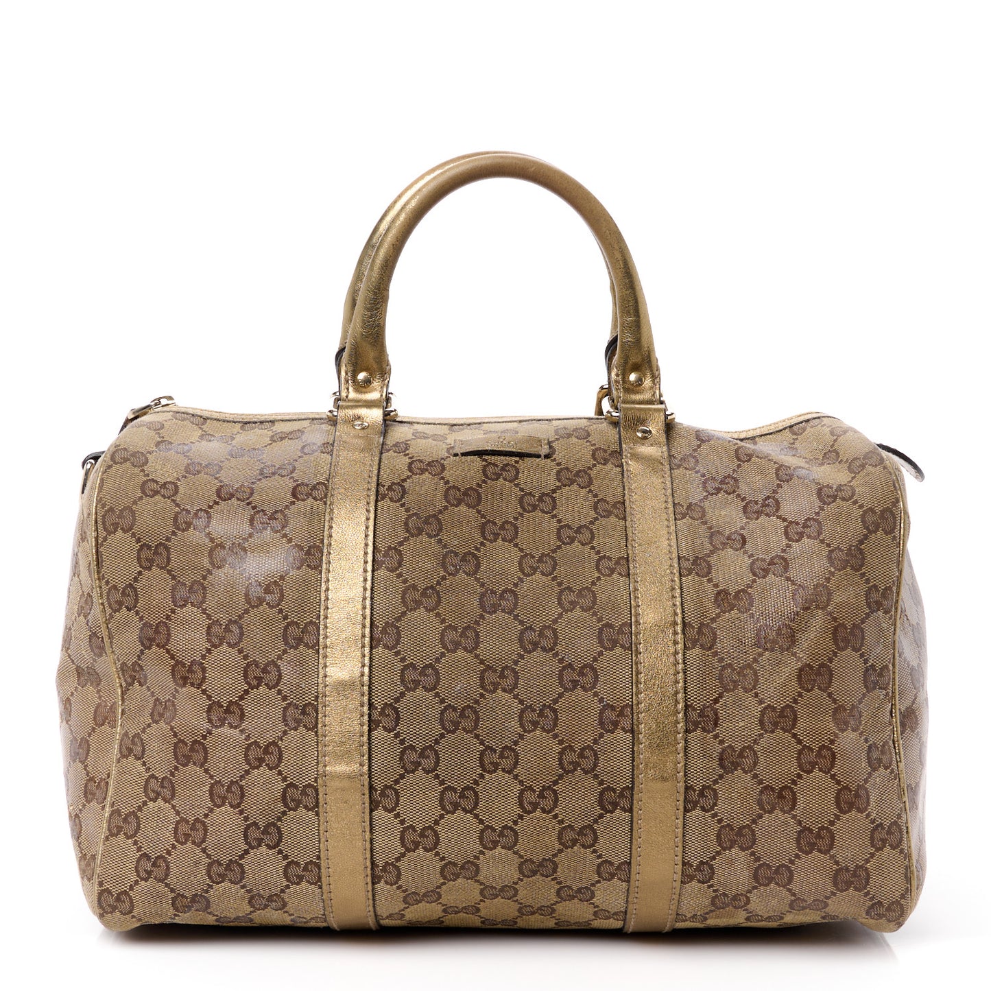 GG Plus Monogram Medium Joy Boston Gold