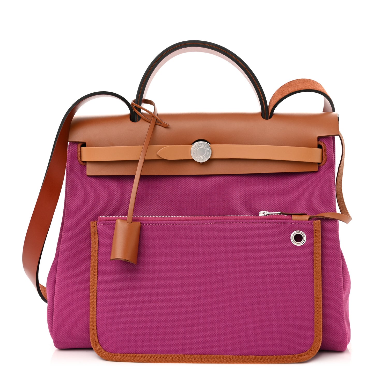 Toile Militaire Vache Hunter Herbag Zip Retourne 31 PM Rose Pourpre Fauve