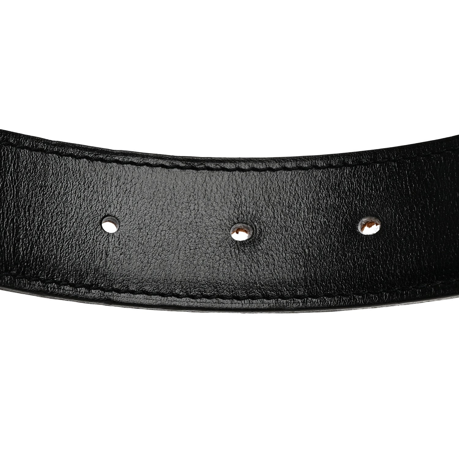 Hermes Box Togo 32mm Au Carre H Belt 90 36 Black Gold 5 of 8
