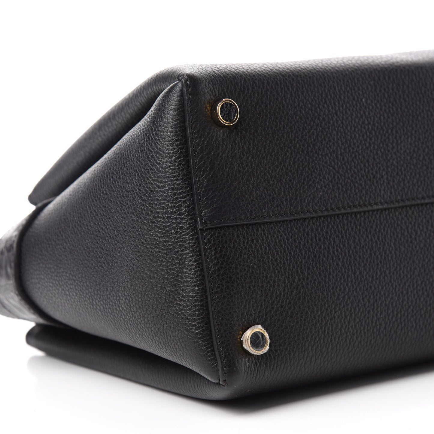 Calfskin Crocodile Cristie Satchel Black
