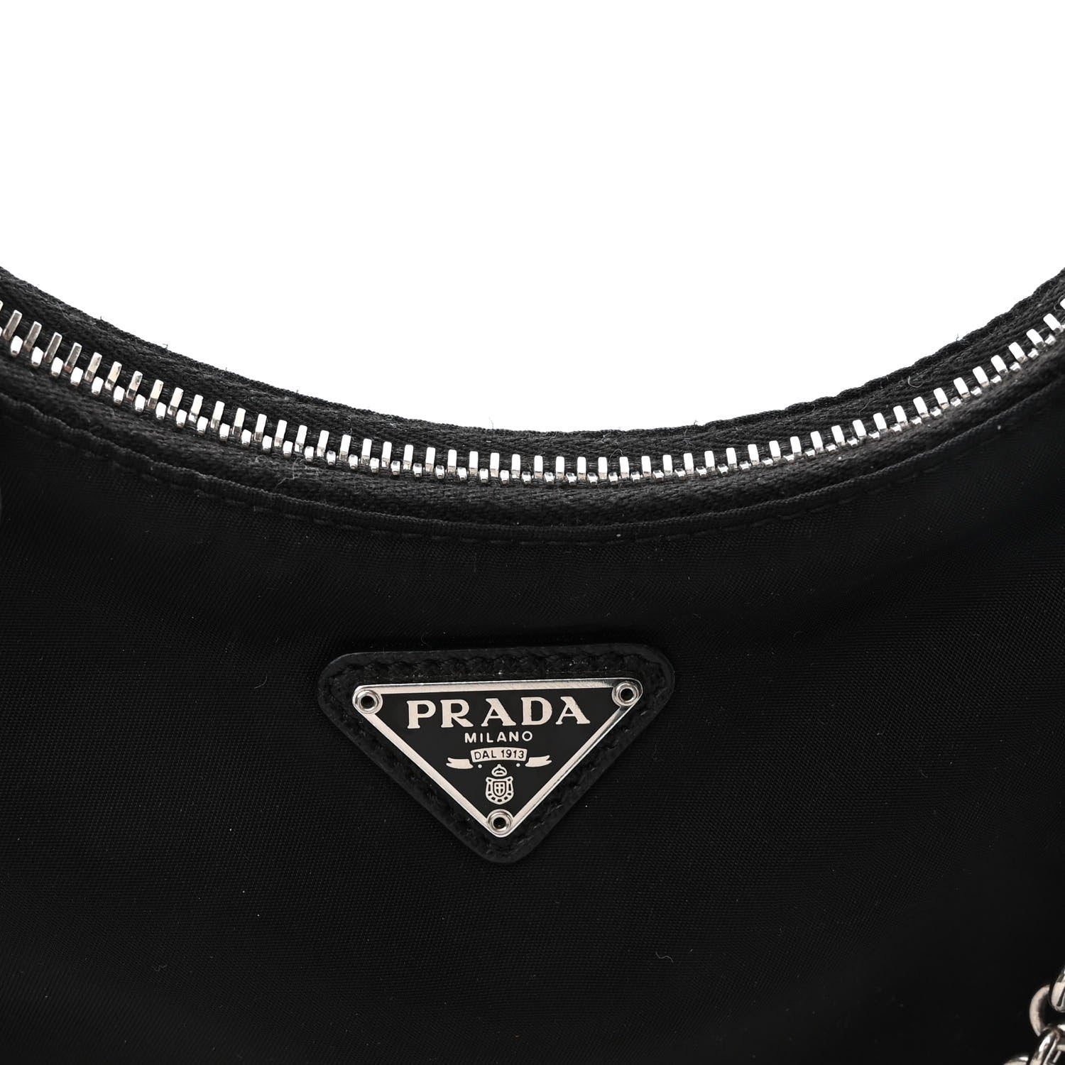 Prada Nylon Re-Edition 2005 Shoulder Bag Black 12 of 12