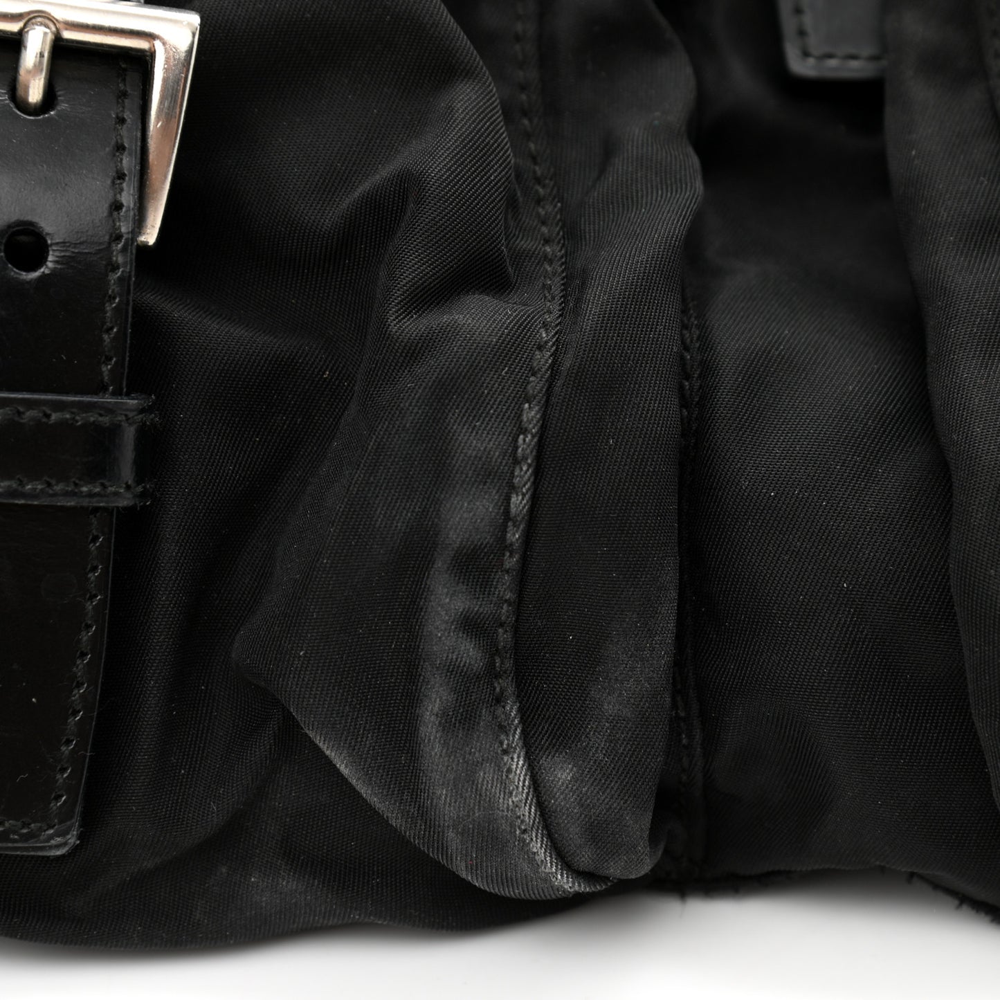 Nylon Vela Medium Backpack Black