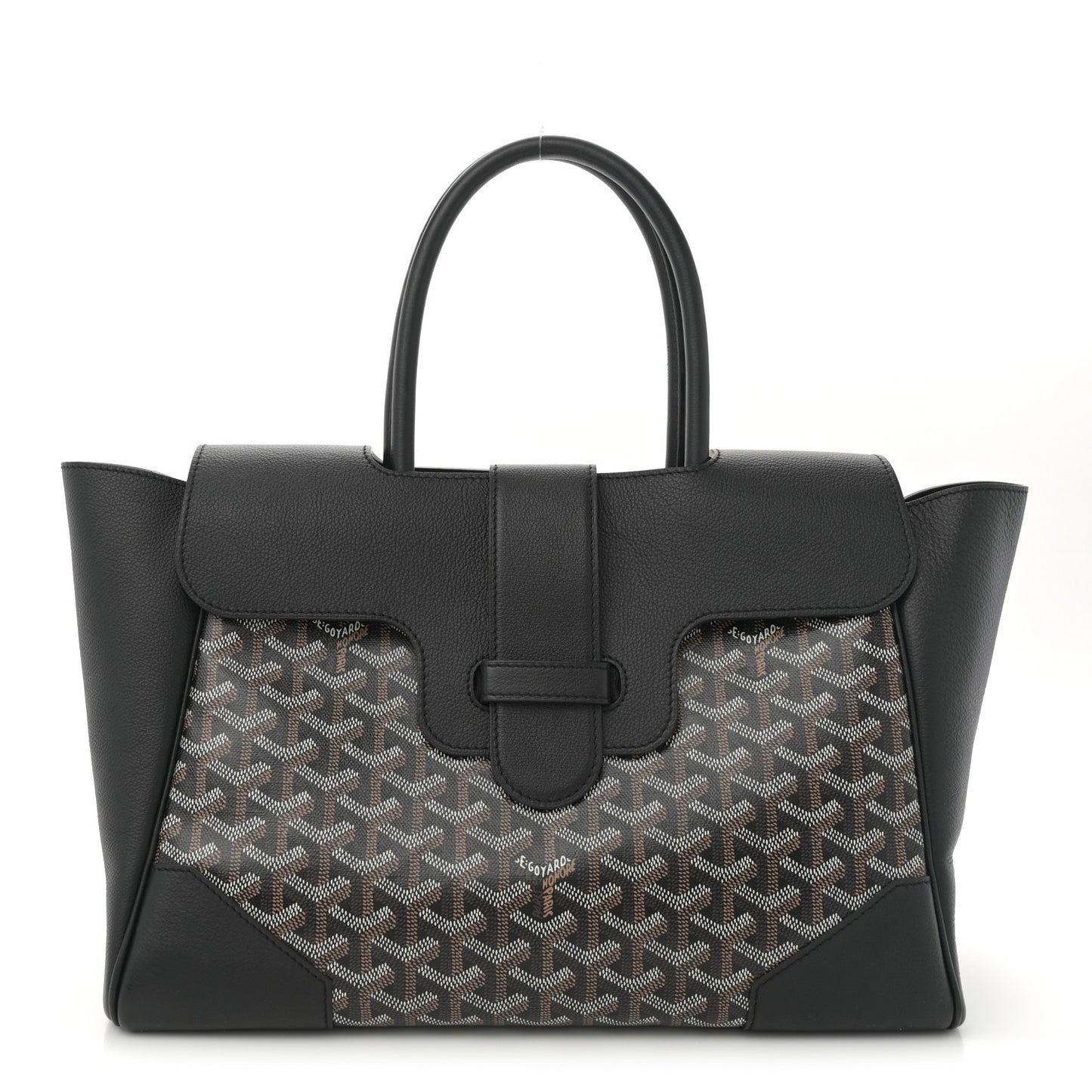 Goyardine Saigon Tote Black