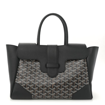 Goyard Goyardine Saigon Tote Black 1 of 13