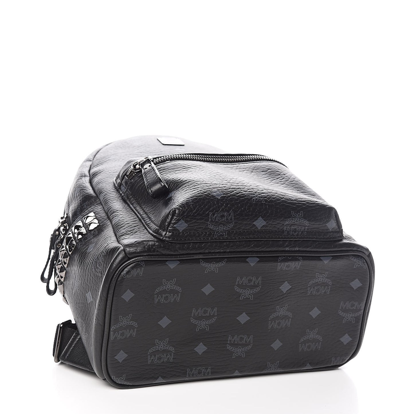 Visetos Small Side Stud Stark Backpack Black