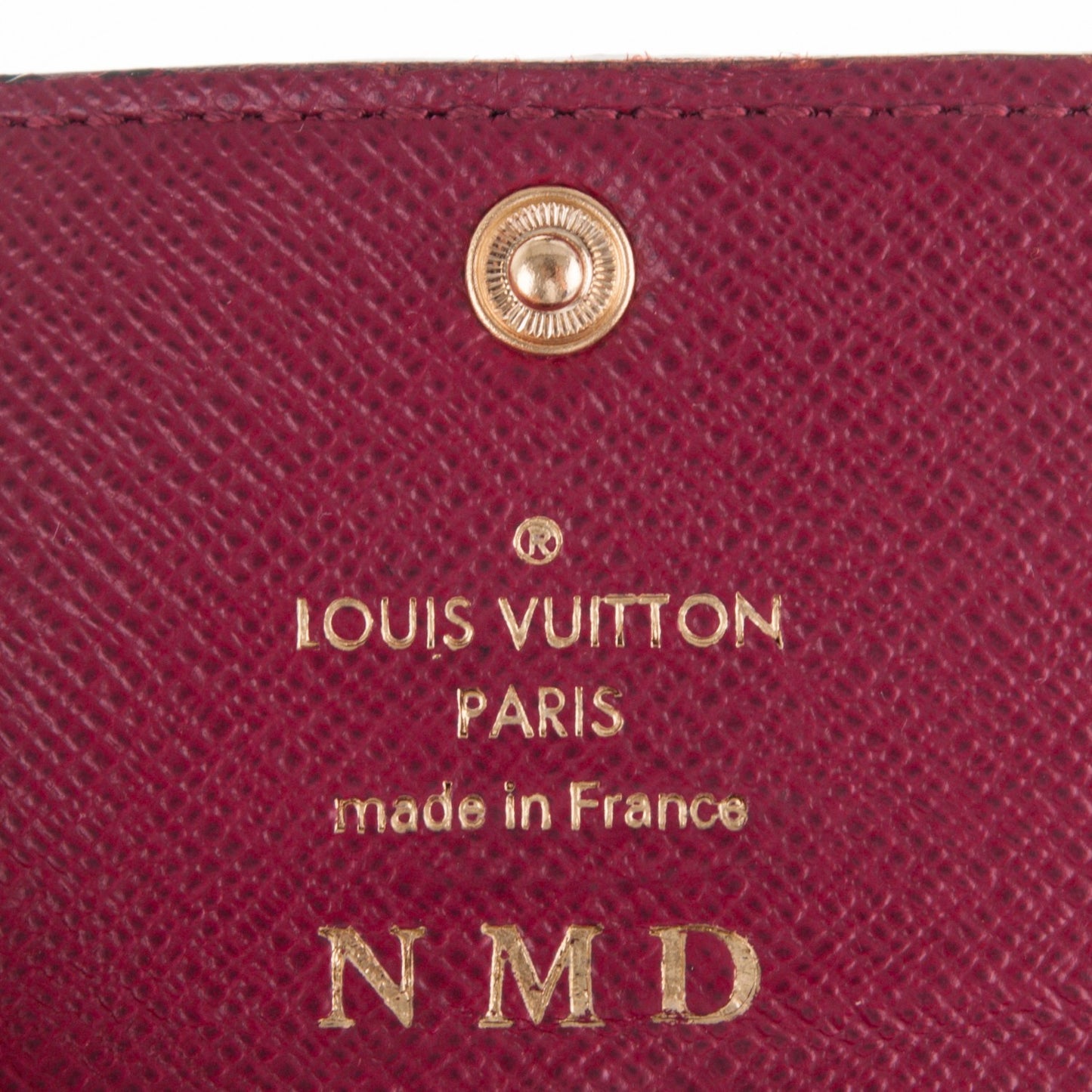 Monogram 6 Key Multicles Holder Fuchsia