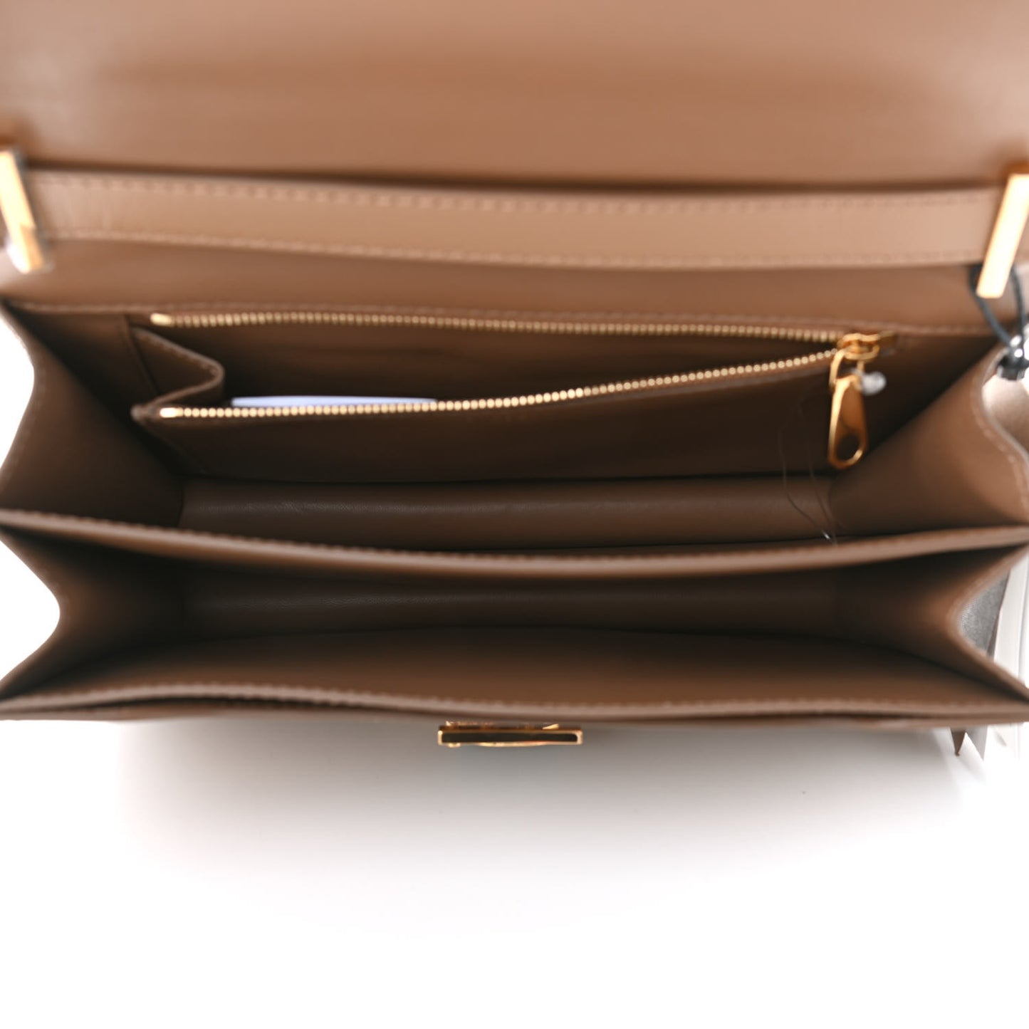 Calfskin Medium TB Bag Brown