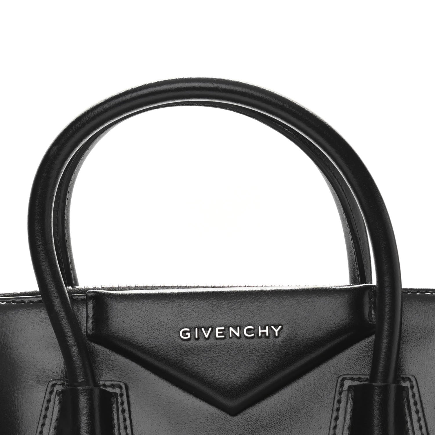 Givenchy Shiny Lord Calfskin Small Antigona Black 9 of 12