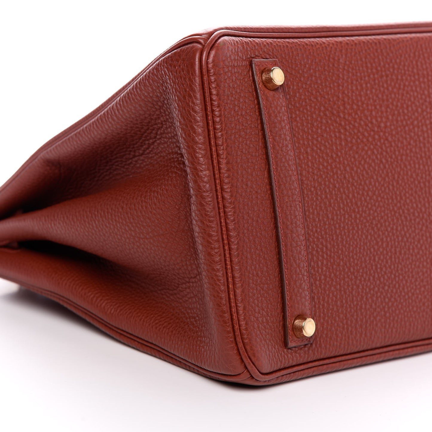 Togo Verso Birkin 35 Brique Ebene