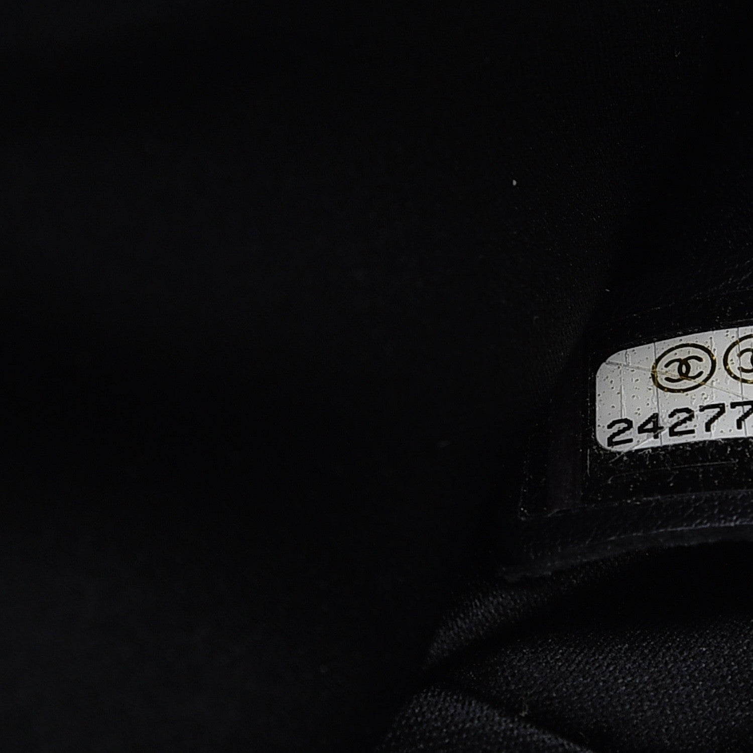 Chanel Sequin Medium Flap Bronze Black 7 of 7