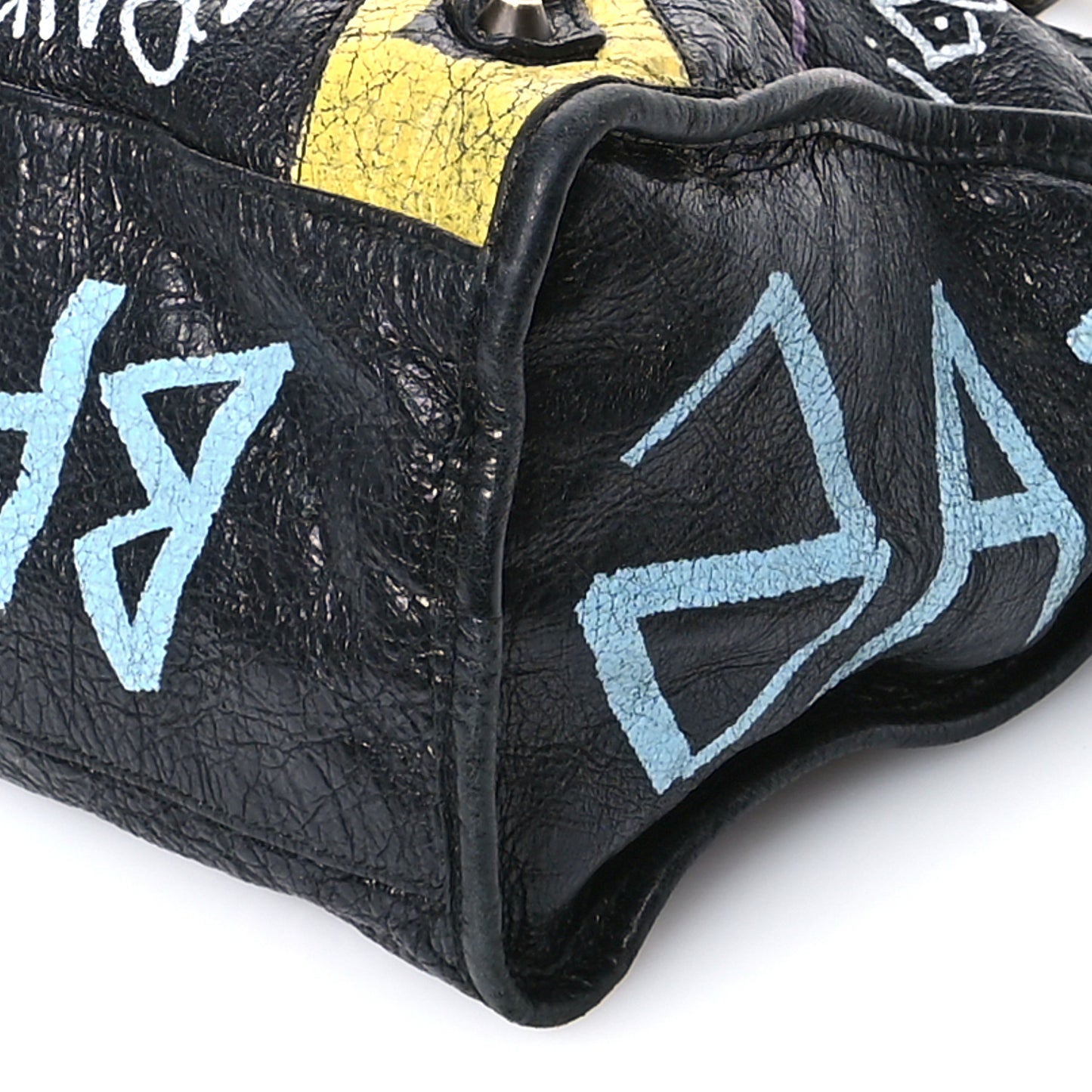 Agneau Graffiti All Over Classic Hardware City Black Multicolor