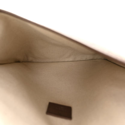 Gucci GG Supreme Monogram Web Medium Neo Vintage Flap Messenger Bag Beige New Acero 4 of 9