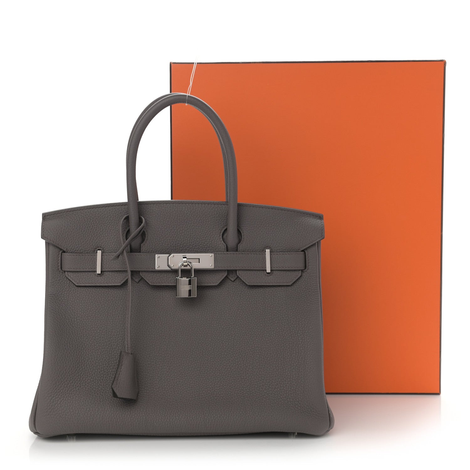 Hermes Togo Birkin 30 Etain 11 of 11