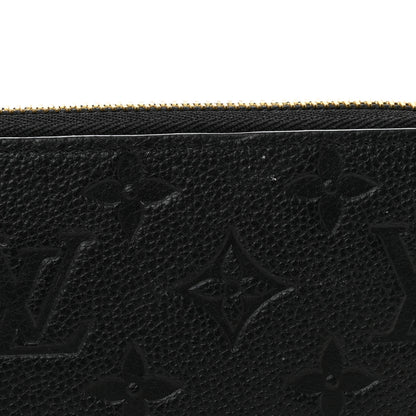 Louis Vuitton Empreinte Zippy Wallet Black 8 of 9