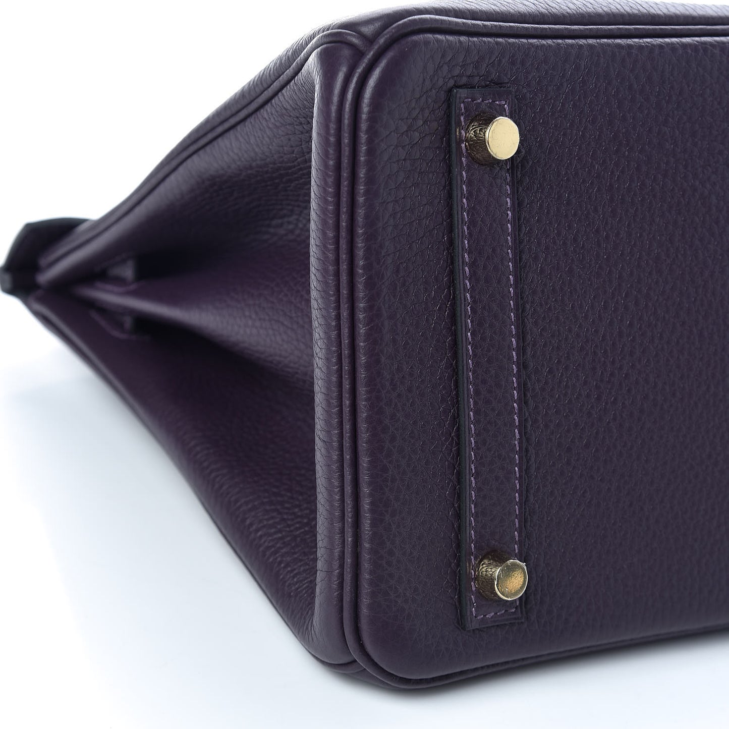 Taurillon Clemence Birkin 30 Raisin