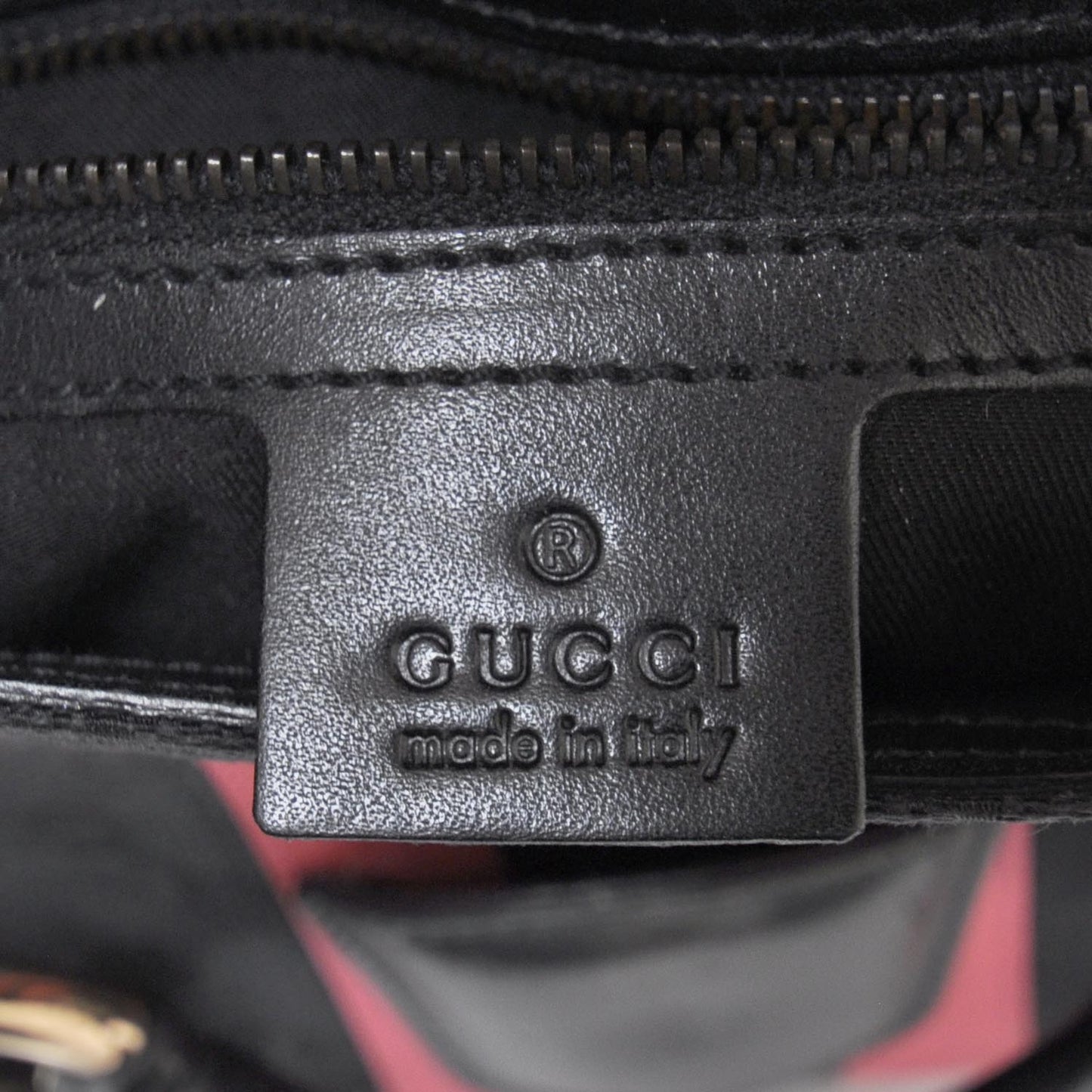 Monogram Horsebit Web Flap Bag Black