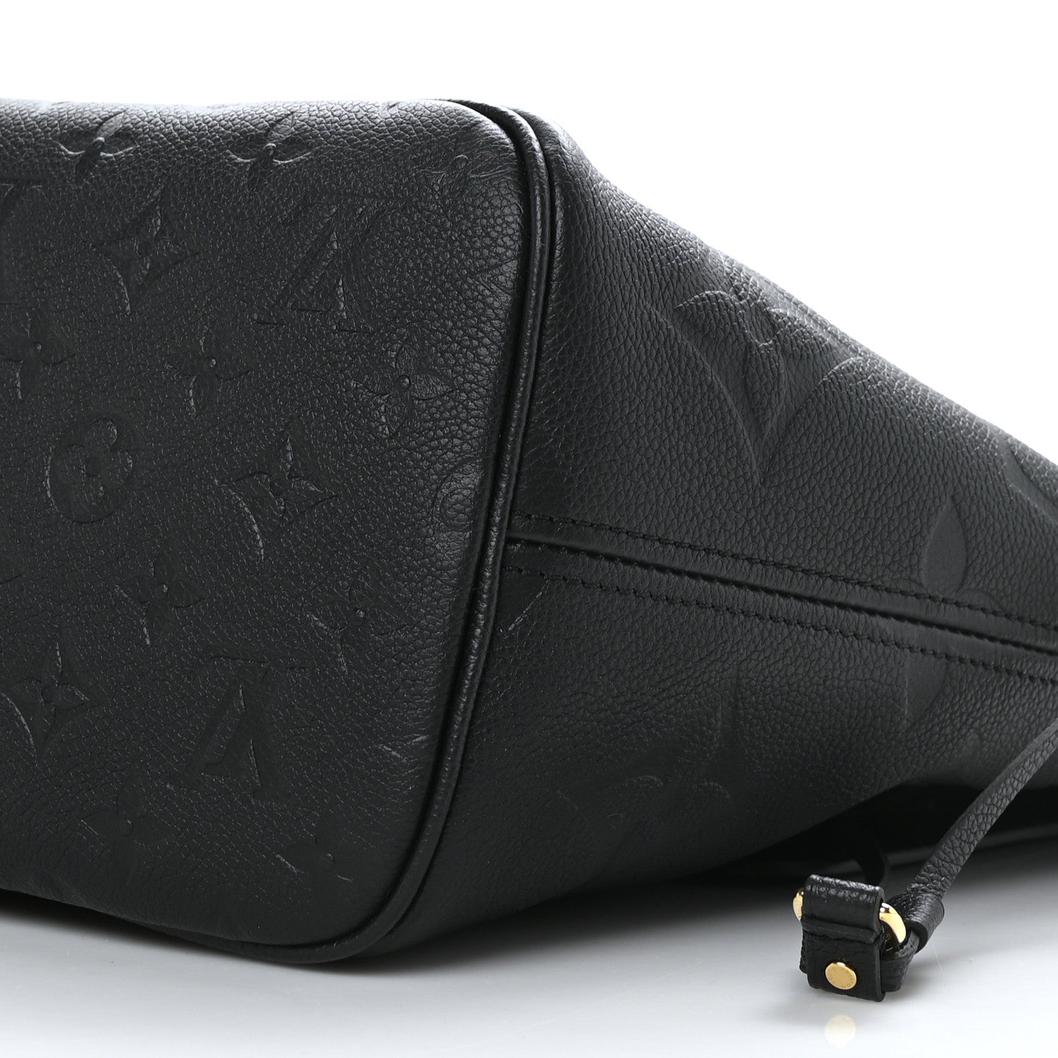 Louis Vuitton Empreinte Monogram Giant Neverfull MM Black 9 of 9