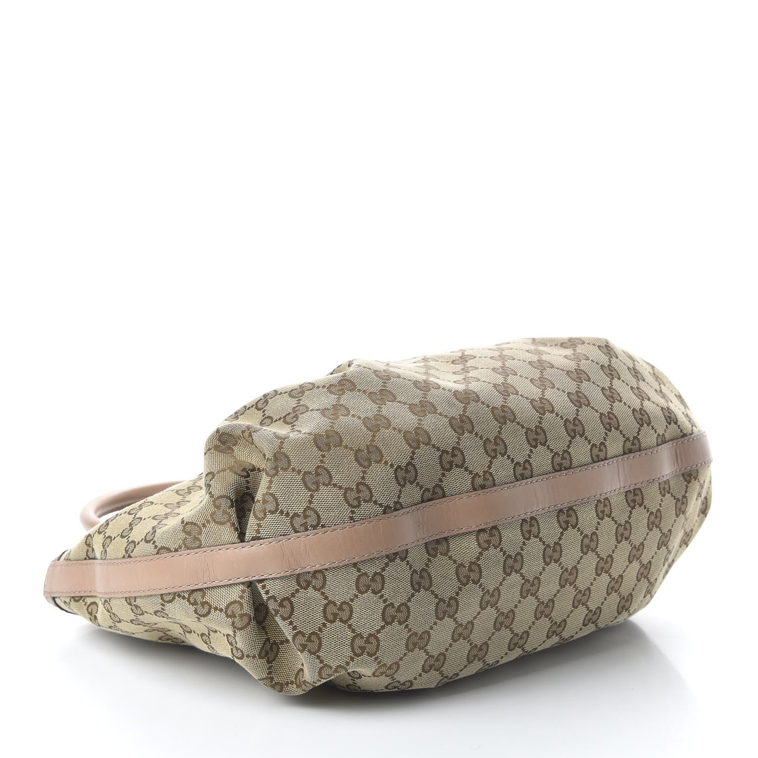 Gucci Monogram Medium Scarlett Studded Tote Pink 4 of 10